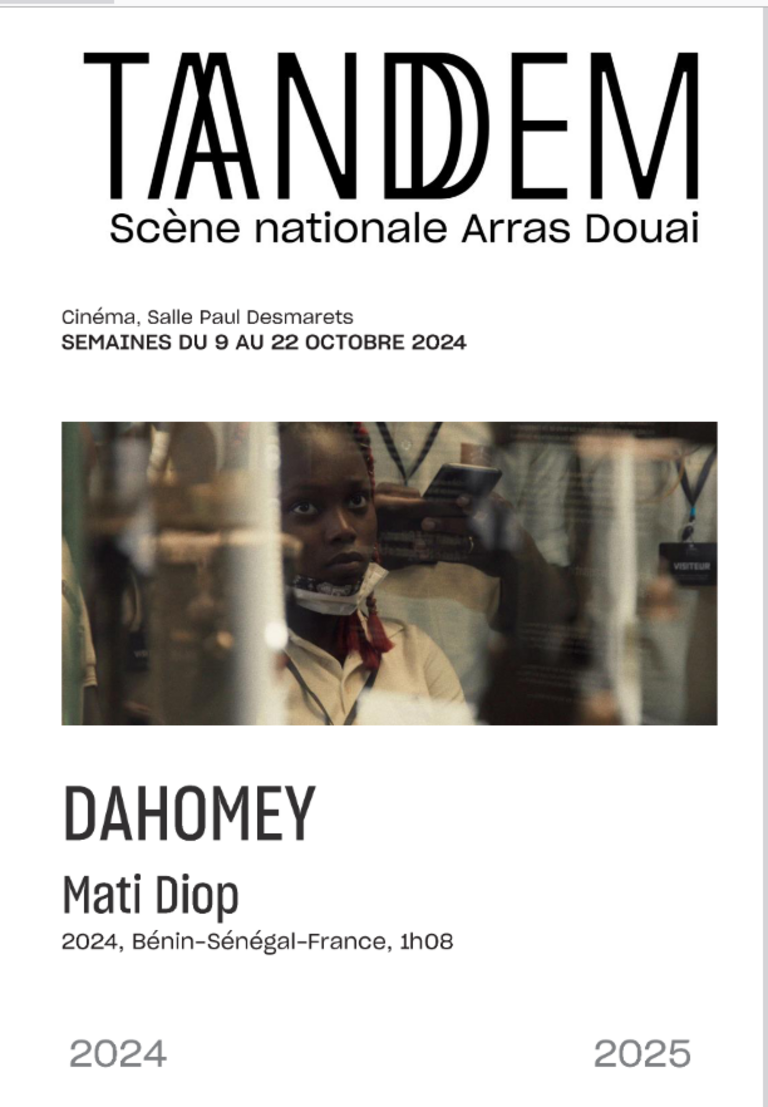 Tandem - Fiche film : DAHOMEY